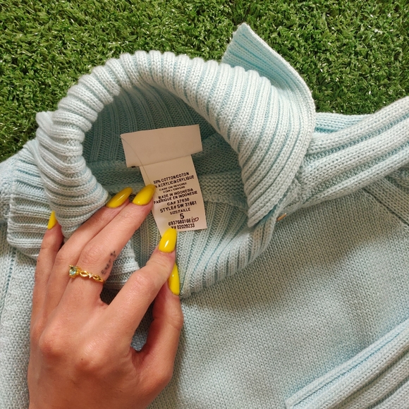 KNIT TURTLENECK SWEATER - Picture 3 of 3